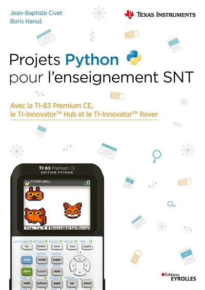 Couverture_Projets Python pour l'enseignement SNT