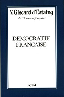 Front cover_Démocratie française