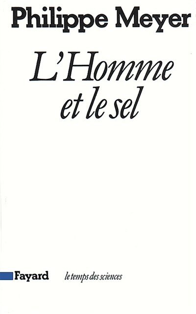 Front cover_L' Homme et le sel