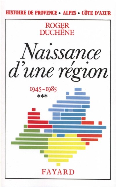 Front cover_Naissance d'une région