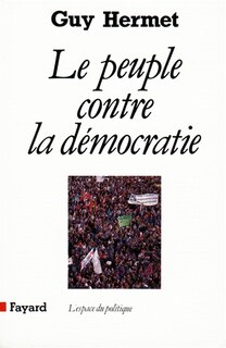 Couverture_Le Peuple contre la démocratie