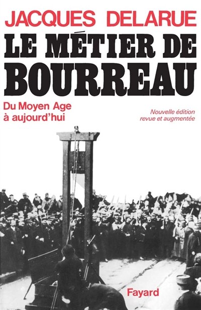 Couverture_Le m&eacute;tier de bourreau