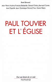 Front cover_Touvier et l'Eglise