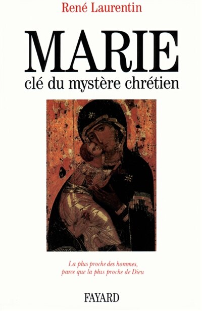 Front cover_Marie, clé du mystère chrétien