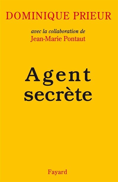 Front cover_Agent secrète