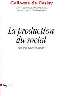 Front cover_La production du social