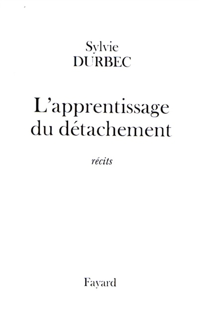 Front cover_L' apprentissage du détachement