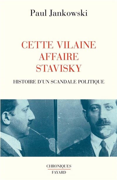 Front cover_Cette vilaine affaire Stavisky