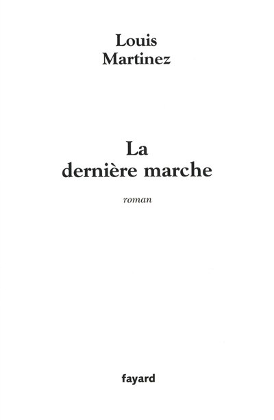 Front cover_La dernière marche
