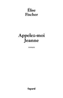 Front cover_Appelez-moi Jeanne