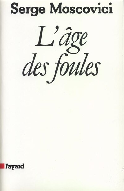 Front cover_L' Age des foules