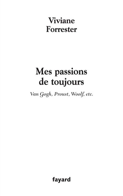 Front cover_Mes passions de toujours