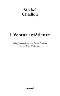 Couverture_L' écoute intérieure