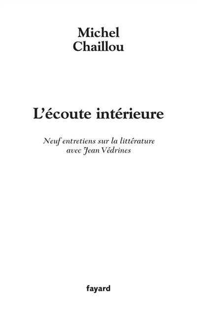 Couverture_L' écoute intérieure