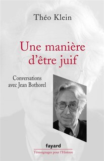 Front cover_Une manière d'être juif
