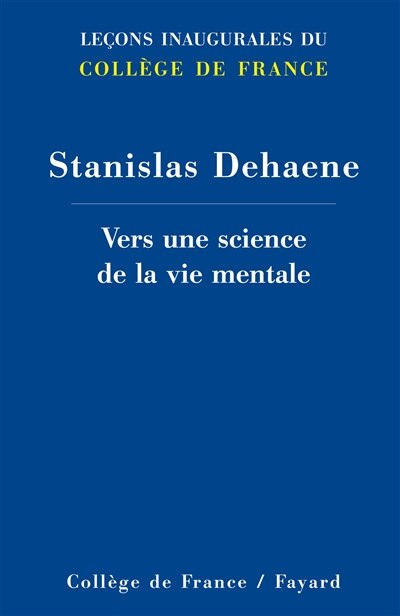 Front cover_Vers une science de la vie mentale