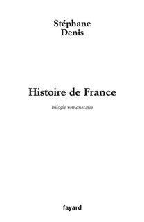 Couverture_Histoire de France