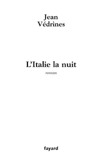 Couverture_L' Italie la nuit