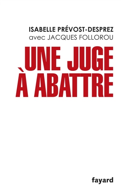 Front cover_Une juge à abattre