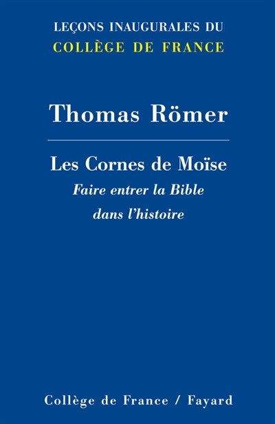 Couverture_Les cornes de Moïse