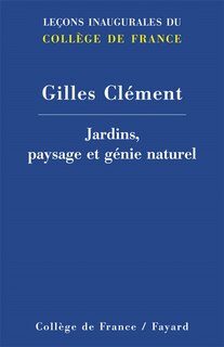 Couverture_Jardins, paysage et génie naturel