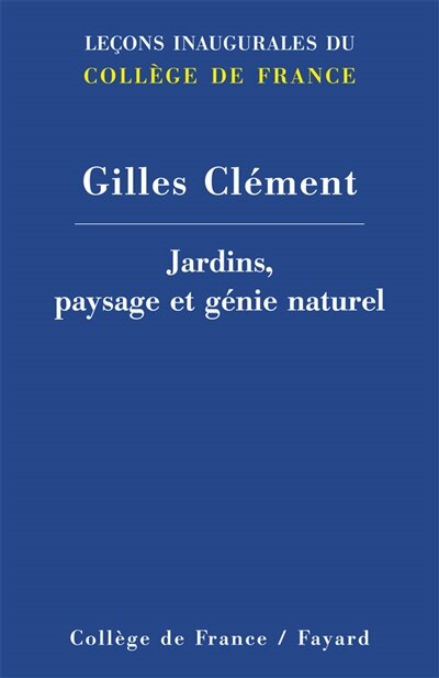 Couverture_Jardins, paysage et génie naturel