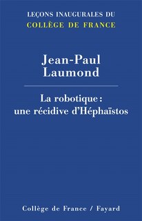 Front cover_La robotique