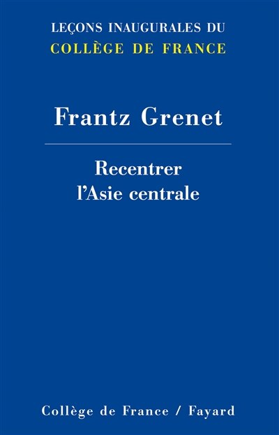 Front cover_Recentrer l'Asie centrale