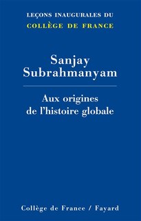 Front cover_Aux origines de l'histoire globale