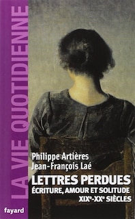Front cover_Lettres perdues