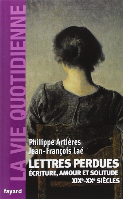 Front cover_Lettres perdues