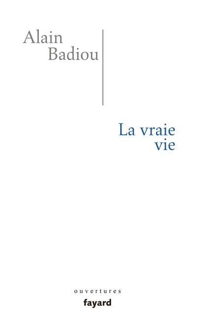 Front cover_La vraie vie