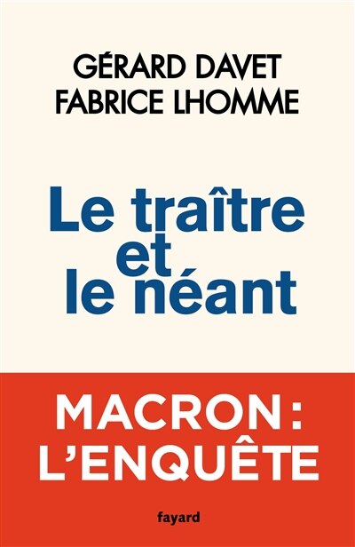 Front cover_Le traître et le néant