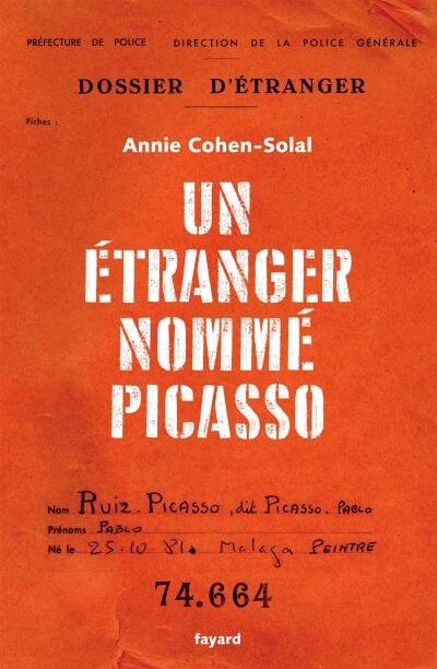 Front cover_Etranger Nomme Picasso -un