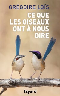 Front cover_Ce que les oiseaux ont à nous dire