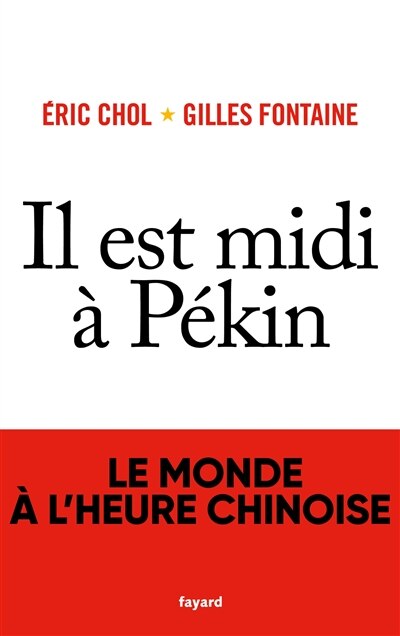 Couverture_Il est midi à Pékin