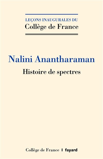 Front cover_Histoires de spectres