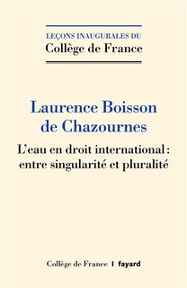Couverture_L' eau en droit international