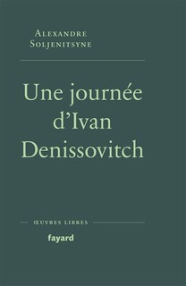 Front cover_Une journée d'Ivan Denissovitch
