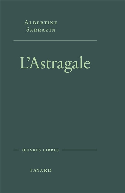 Front cover_L' astragale