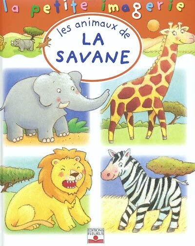 Front cover_Les animaux de la savane