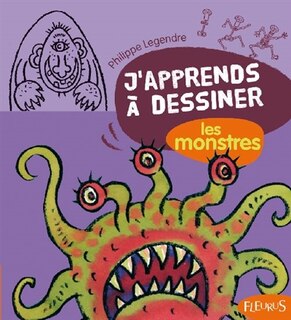 Front cover_J'apprends à dessiner les monstres
