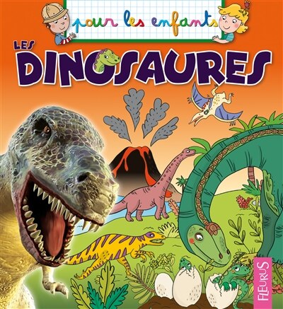 Front cover_Les dinosaures