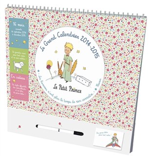 Couverture_Le grand calendrier 2014-2015 Le Petit Prince