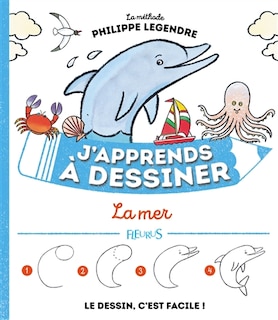Front cover_J'apprends à dessiner la mer