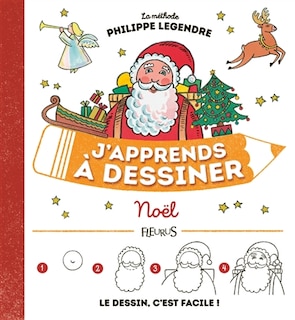 Couverture_J'apprends à dessiner Noël
