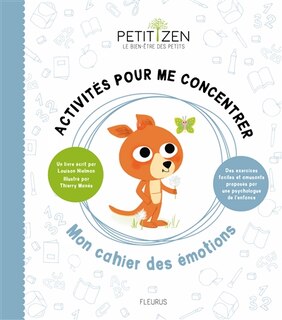 Activités pour me concentrer: mon cahier des émotions