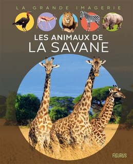 Couverture_Les animaux de la savane