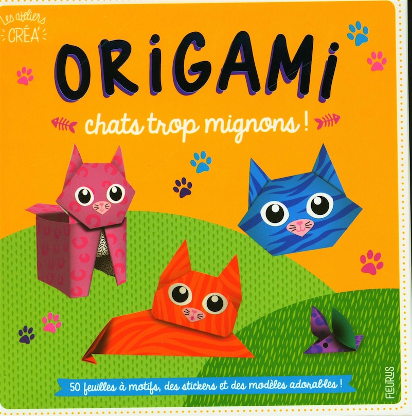 Couverture_Origami - Chats trop mignons
