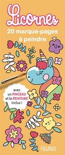 Front cover_Marque-pages À Peindre - Licornes